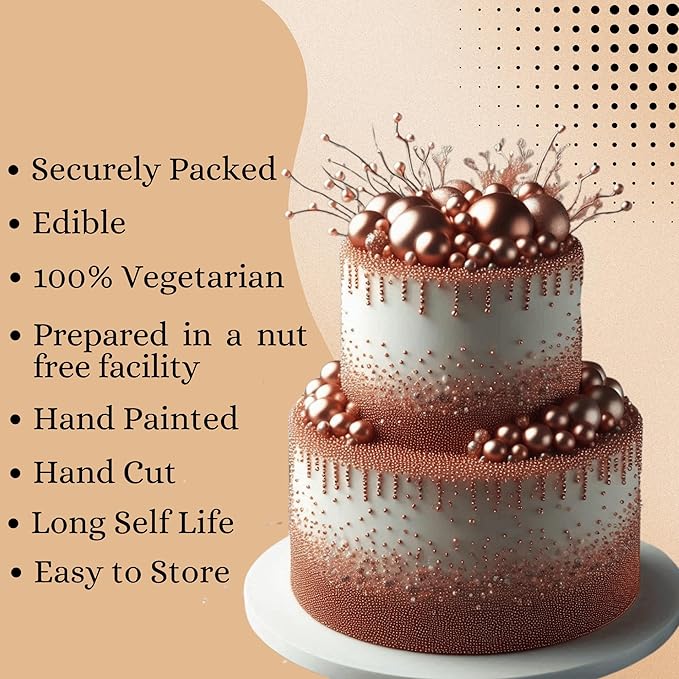 Confect Bronze | Sprinkles Bottle for Decoration Bottle