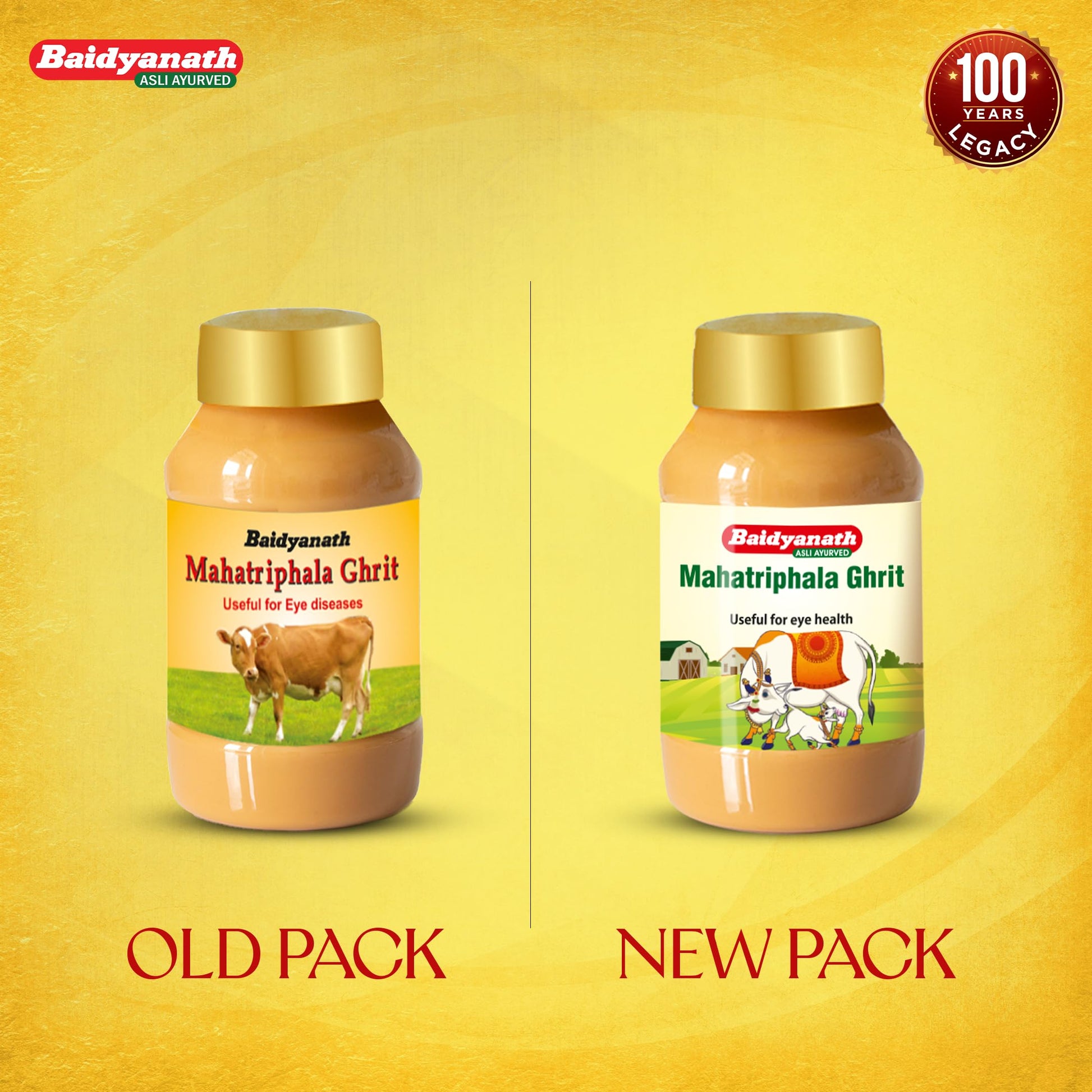 Baidyanath Mahatriphala Ghrita 100 gm - Swadesiicart