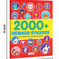 2000+ Reward Stickers: A Fun Sticker Book For Teachers And Parents - Encouraging And Celebrating Kids' Achievements With Over 2000 Stickers [Paperback]