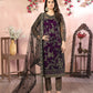 Anaita Purple Embroidered Net Salwar Suit