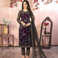 Anaita Purple Embroidered Net Salwar Suit