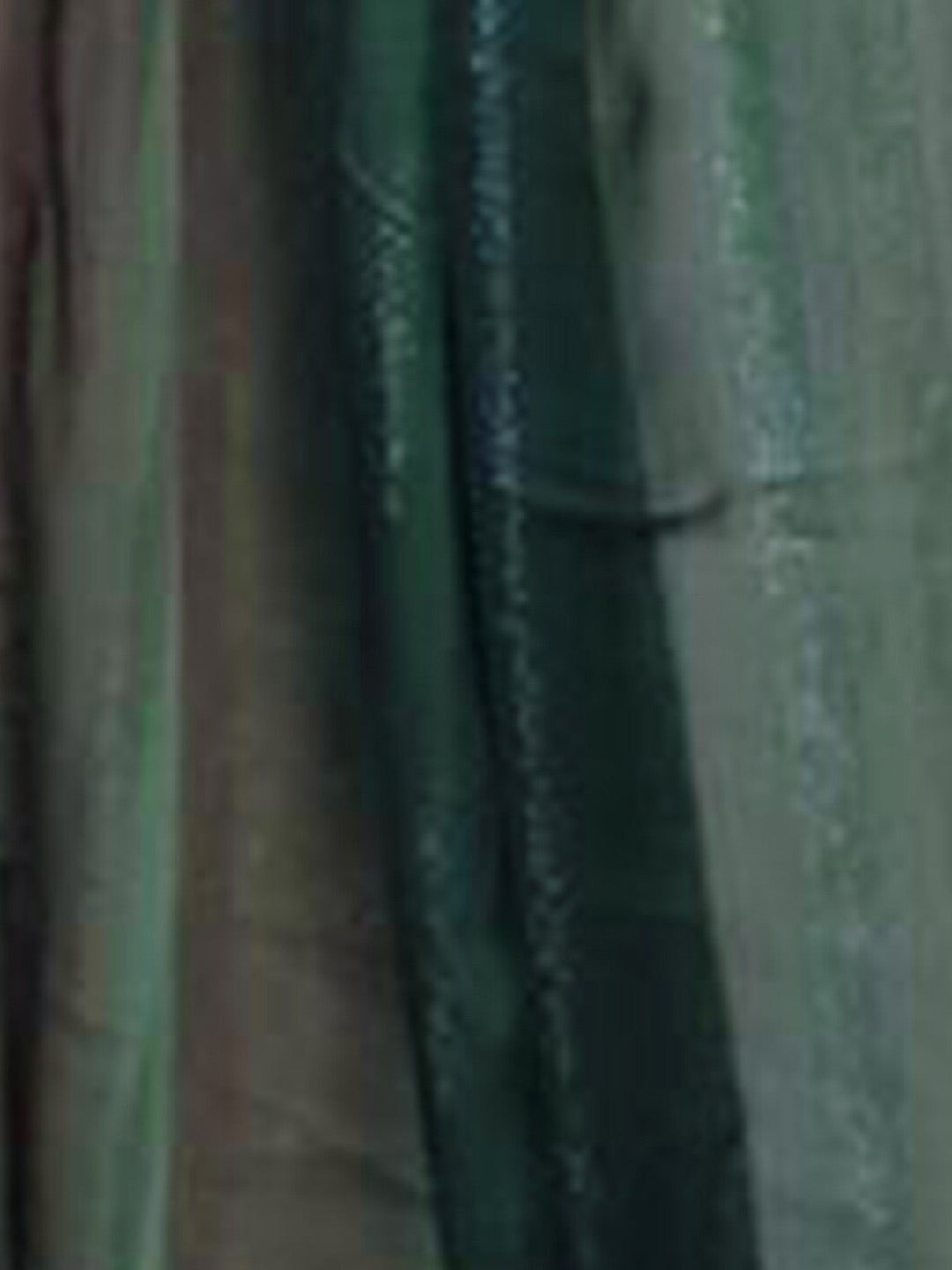 Mitera Striped Zari Poly Georgette Ready to Wear Saree | Swadesiicart