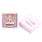 Estele Gold & Rhodium goddess of wealth Laxmi Devi Idol on lotus for Pooja/Car decor - Swadesiicart