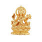 Estele Gold-Polished Goddess of Knowledge Sarasavti Ma Idol for Pooja & Car decor - Swadesiicart