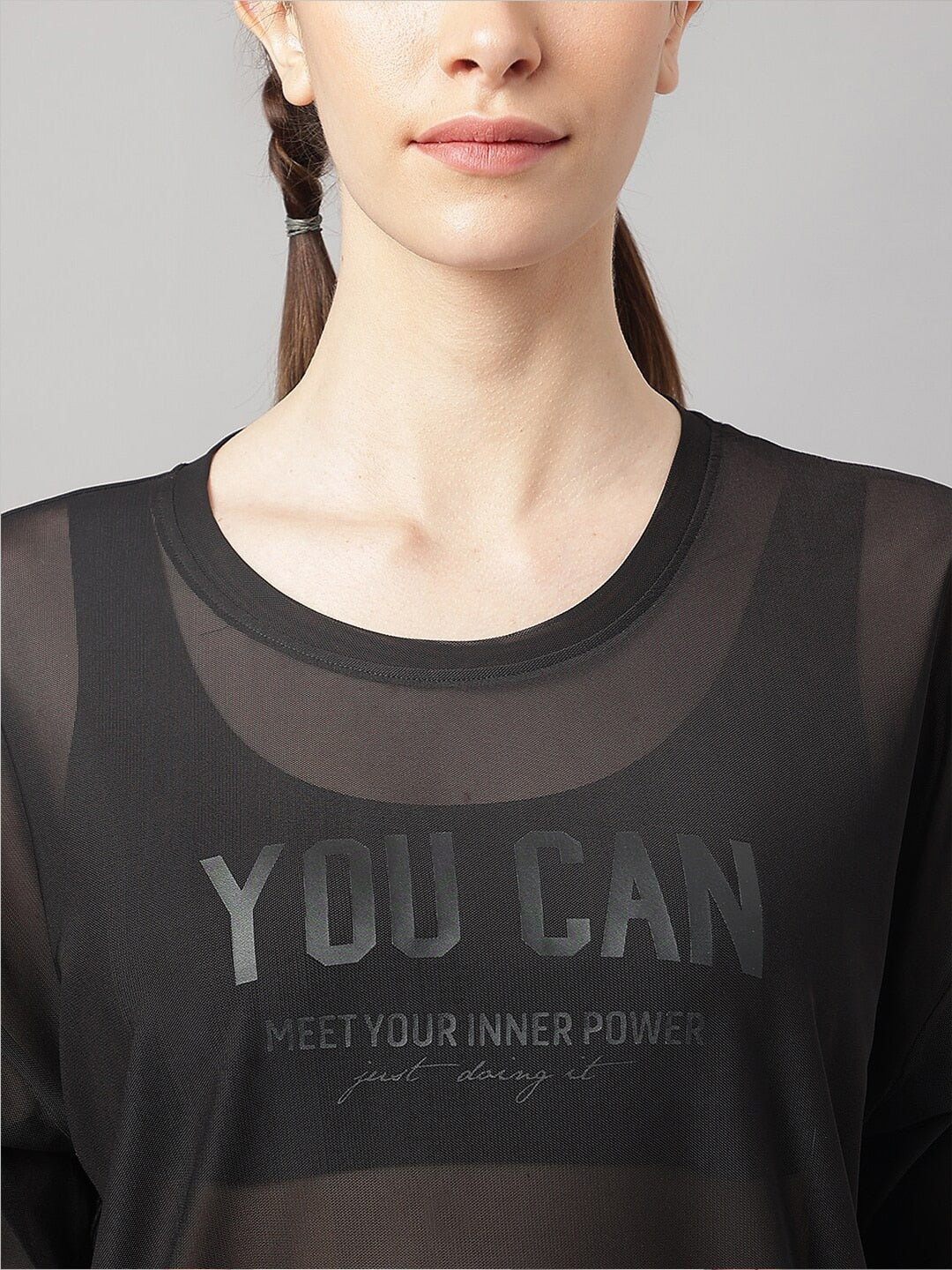 MKH Semi Sheer Dri-FIT Sports T-shirt - Swadesiicart