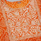 Kalini Women Orange Ethnic Motifs Printed Cotton Anarkali Kurta - Swadesiicart