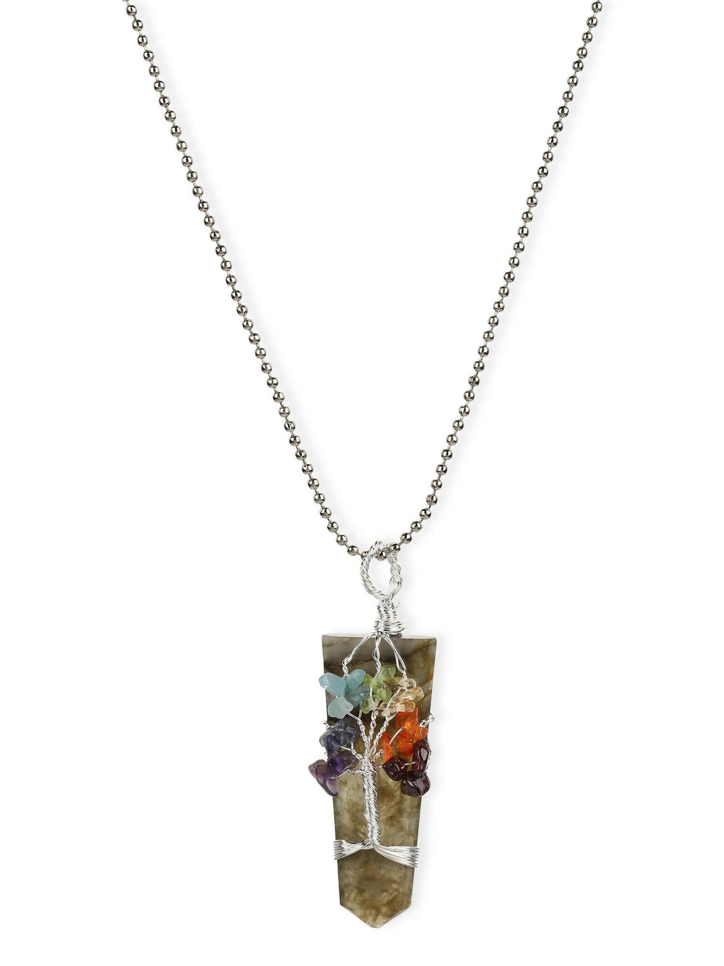 Women's Silver-Plated Chain - Ruby Raang | Swadesiicart