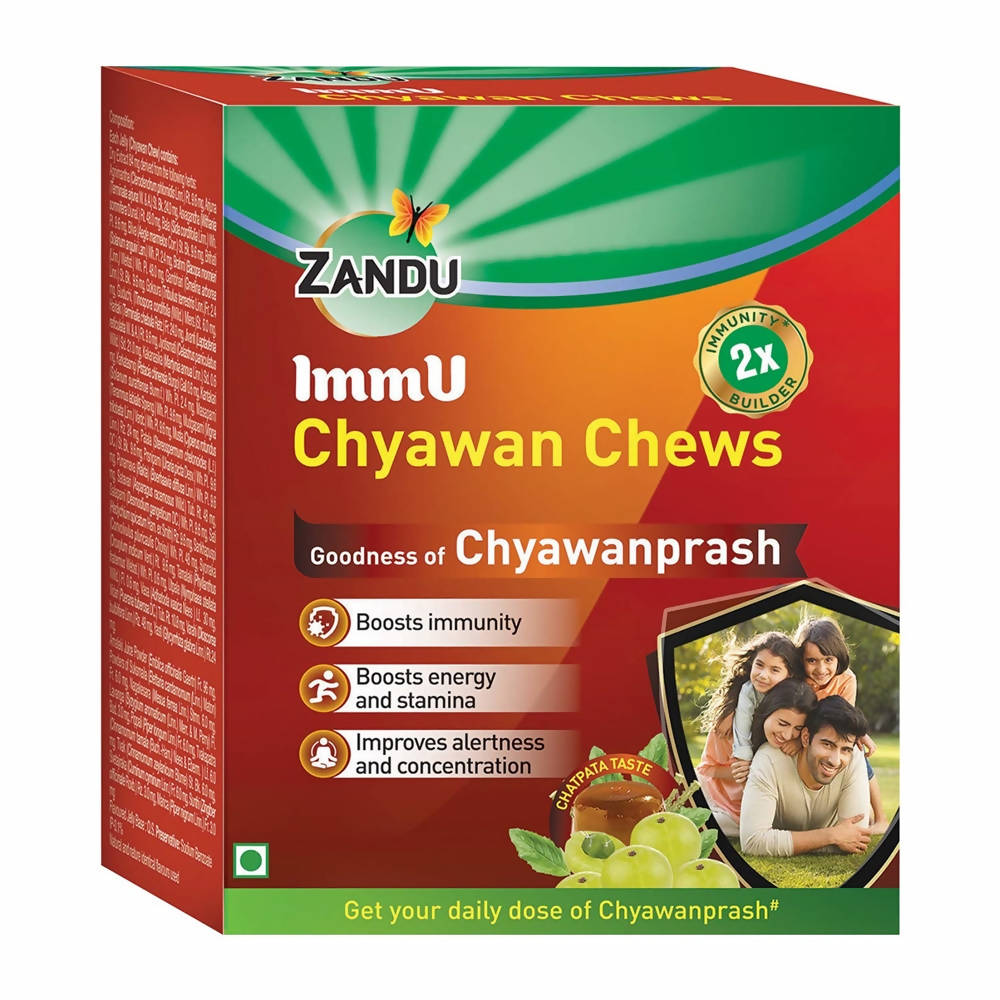 Zandu ImmU Chyawan Chews | Swadesiicart