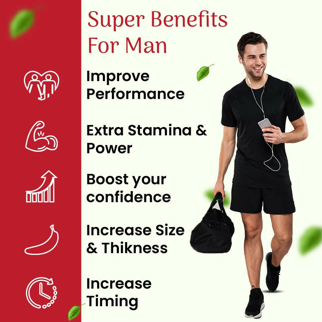 Hashmi Pharmacy XXL Men Energy Capsules – May Support Energy & Vitality in Men | Swadesiicart