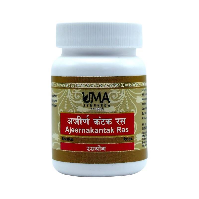 Uma Ayurveda Ajeernkantak Ras Tablets - Uma Ayurveda