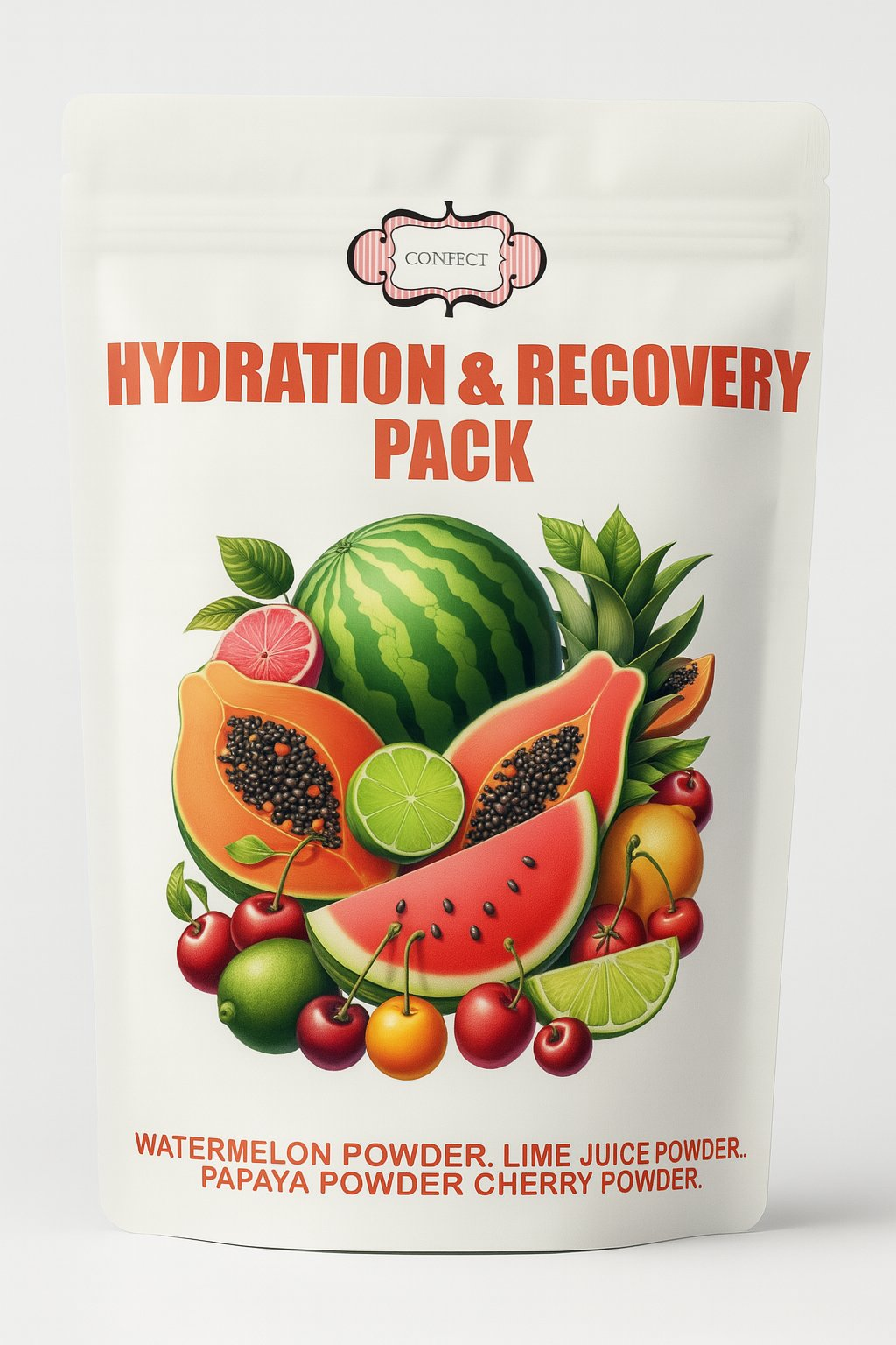Confect Hydration and Preparation Pack | Fruit Powder Combo