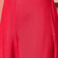 InWeave Red Strappy Kurta Set Black Patola Dupatta - Swadesiicart