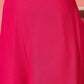 InWeave Fuchsia Strappy Kurta Set Green Patola Dupatta - Swadesiicart