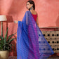 InWeave Fuchsia Strappy Kurta Set Blue Bandhani Or Dupatta - Swadesiicart