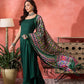 InWeave Green Strappy Kurta Set Green Patola Dupatta - Swadesiicart