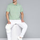 Alcis Men Polo Collar Anti Static Slim Fit Sports T-shirt