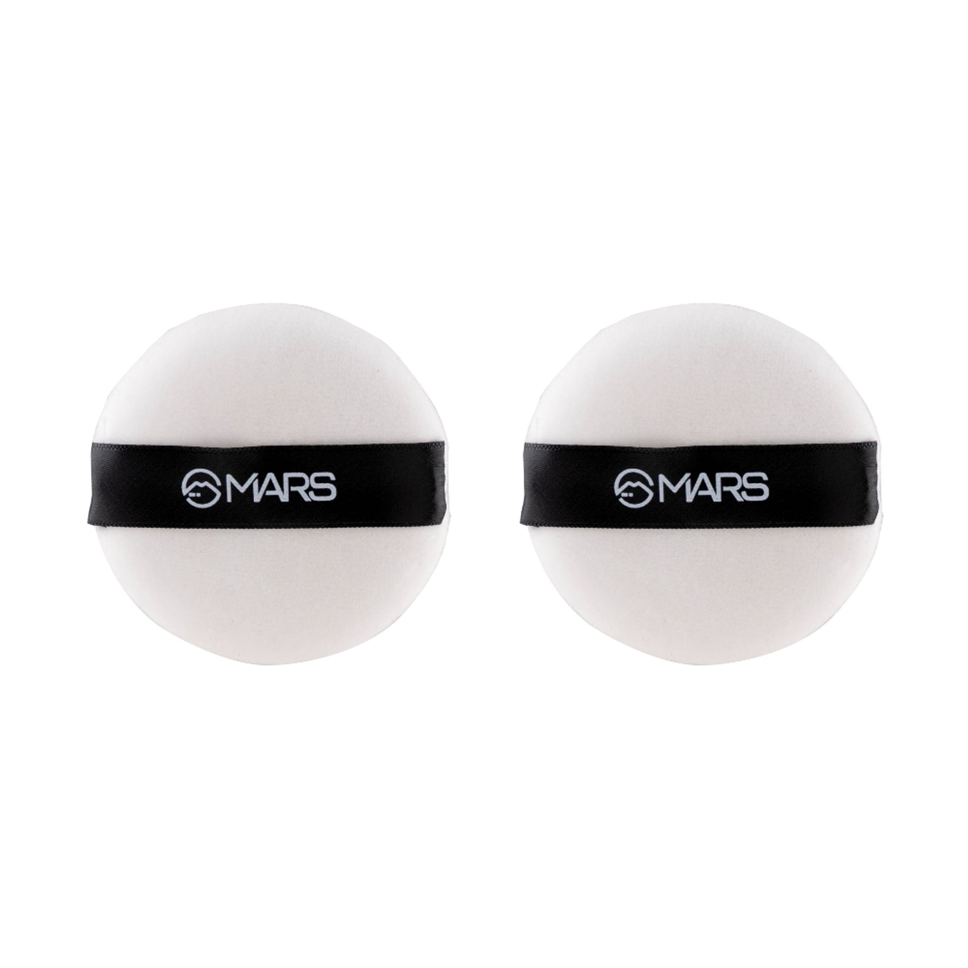 MARS Cosmetics Puffect Powder Puff with Strap - Pack of 2 - Swadesiicart