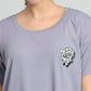 MKH Drop-Shoulder Sleeves Relaxed Fit Dri-FIT T-shirt - Swadesiicart