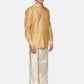 Sethukrishna Men Cream Solid Double Layer Readymade Veshti With Pocket | Swadesiicart