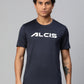 Alcis Brand Logo Printed Anti Static Slim Fit T-shirt | Swadesiicart