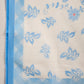 Blue & White Roman Silk Embroidered Kurta With Trouser & Dupatta - Bhumi