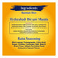 Mama's love Biryani Kit Hyderabadi - Authentic Recipe - Swadesiicart