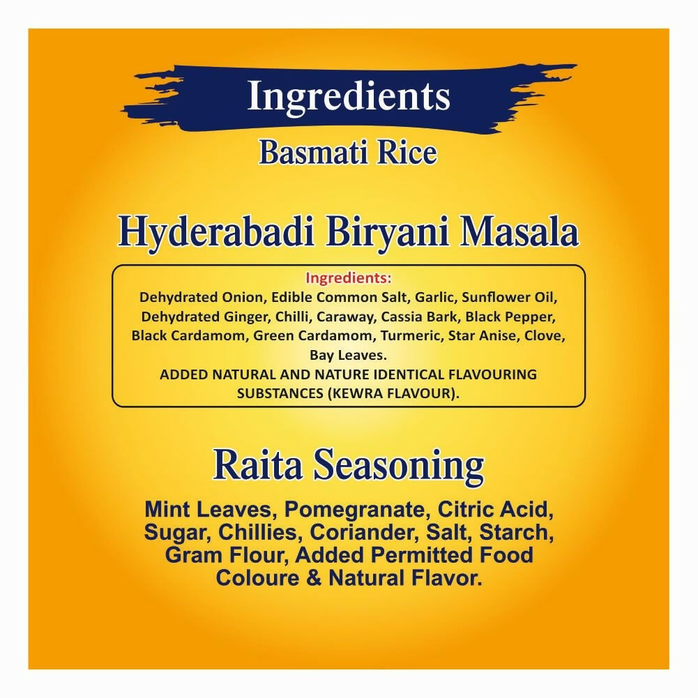 Mama's love Biryani Kit Hyderabadi - Authentic Recipe - Swadesiicart
