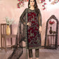Anaita Maroon Embroidered Net Salwar Suit