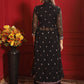 Kalini Embroidered Pleated Thread Work Kurta with Sharara | Swadesiicart