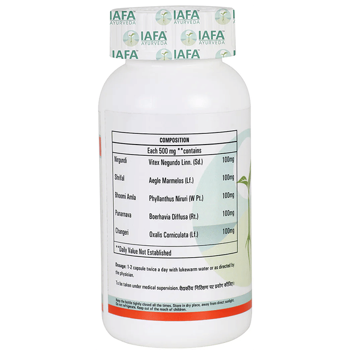 Iafa Ayuveda Aahar Amrutham Veg Capsules | Swadesiicart