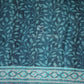 Peacock Blueish With Jaal Design Semi Crepe Silk Saree By Gayathri Reddy Designer Studio | Swadesiicart