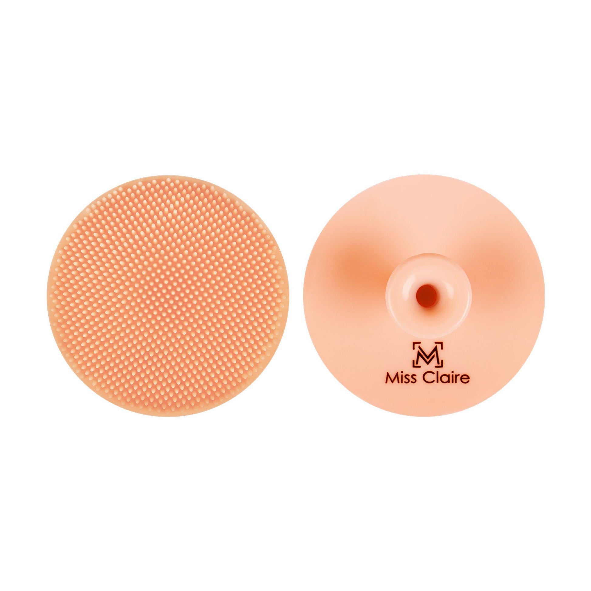 Miss Claire Lx051 Facial Scrubber Round - Peach | Swadesiicart