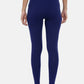 Souchii Women Navy Blue Solid Slim-Fit Ankle-Length Leggings | Swadesiicart