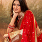 Anaita Red Designer Zari Weaving Pure Paithani Silk Saree With Blouse