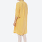 Biba Abstract Printed Batwing Sleeves Shirt Collar Kurta - Swadesiicart