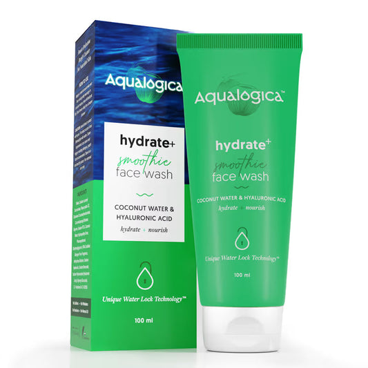Aqualogica Hydrate+ Smoothie Face Wash with Coconut Water & Hyaluronic Acid - Limited Time Offer