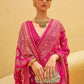 Anouk Ethnic Motifs Organza Banarasi Saree | Swadesiicart