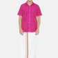 Sethukrishna White Solid Readymade Pocket Dhoti For Men | Swadesiicart