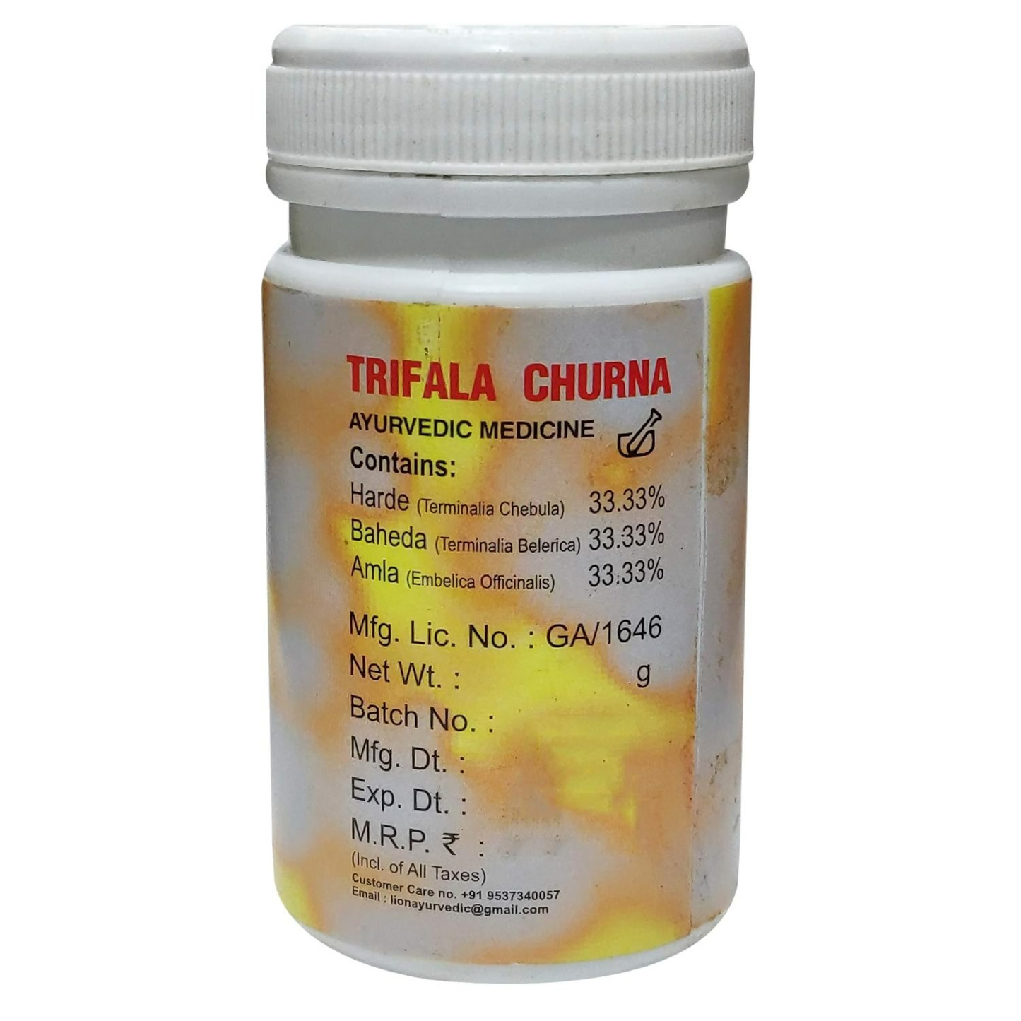 Lion Ayurveda Trifala Churna | Swadesiicart