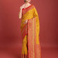 Monjolika Fashion Glamour And Tradition With This Mustard Color Zari Woven Banarasi Tissue Silk Saree | Swadesiicart