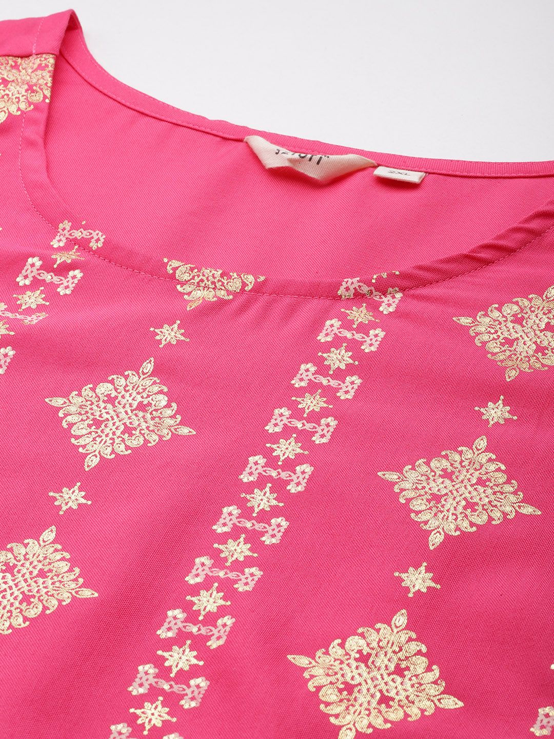 Sztori Plus Size Ethnic Printed Kurta - Swadesiicart