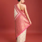 Monjolika Fashion Cream Color Banarasi Rich Zari Woven Weave For Opulent Charm Silk Saree | Swadesiicart