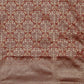 Kalini Maroon & Golden Ethnic Motifs Woven Design Banarasi Saree | Swadesiicart