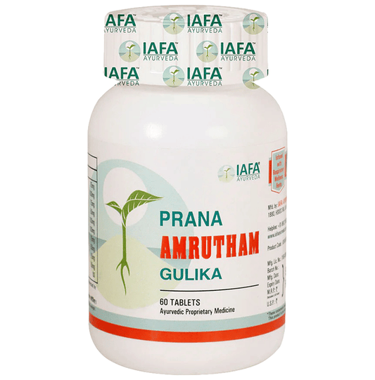 Iafa Ayuveda Prana Amrutham Gulika Tablets | Swadesiicart