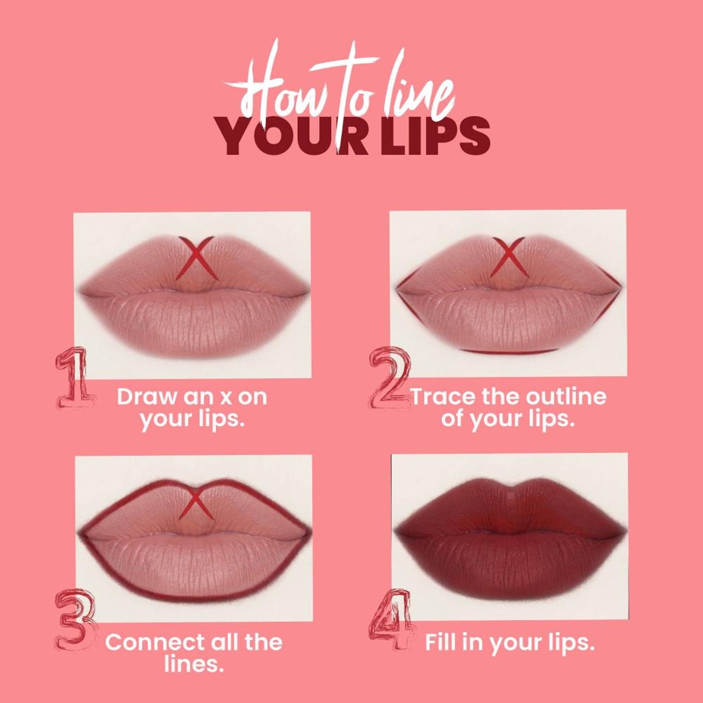 MARS Cosmetics MOCHA MUSE Lip Liner Combo - Swadesiicart