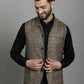Even Apparels Nehru Jacket With Welt Pockets - Beige | Swadesiicart