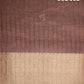 Light Rust Colour Floral Printed Semi Chanderi Saree By Gayathri Reddy Designer Studio | Swadesiicart
