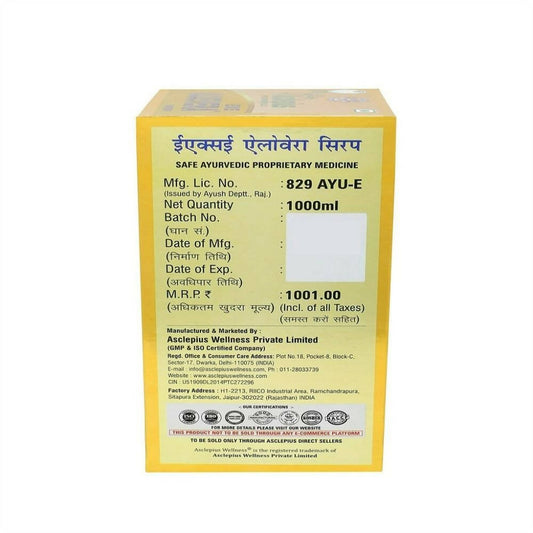 Asclepius Exe Aloevera Syrup | Swadesiicart