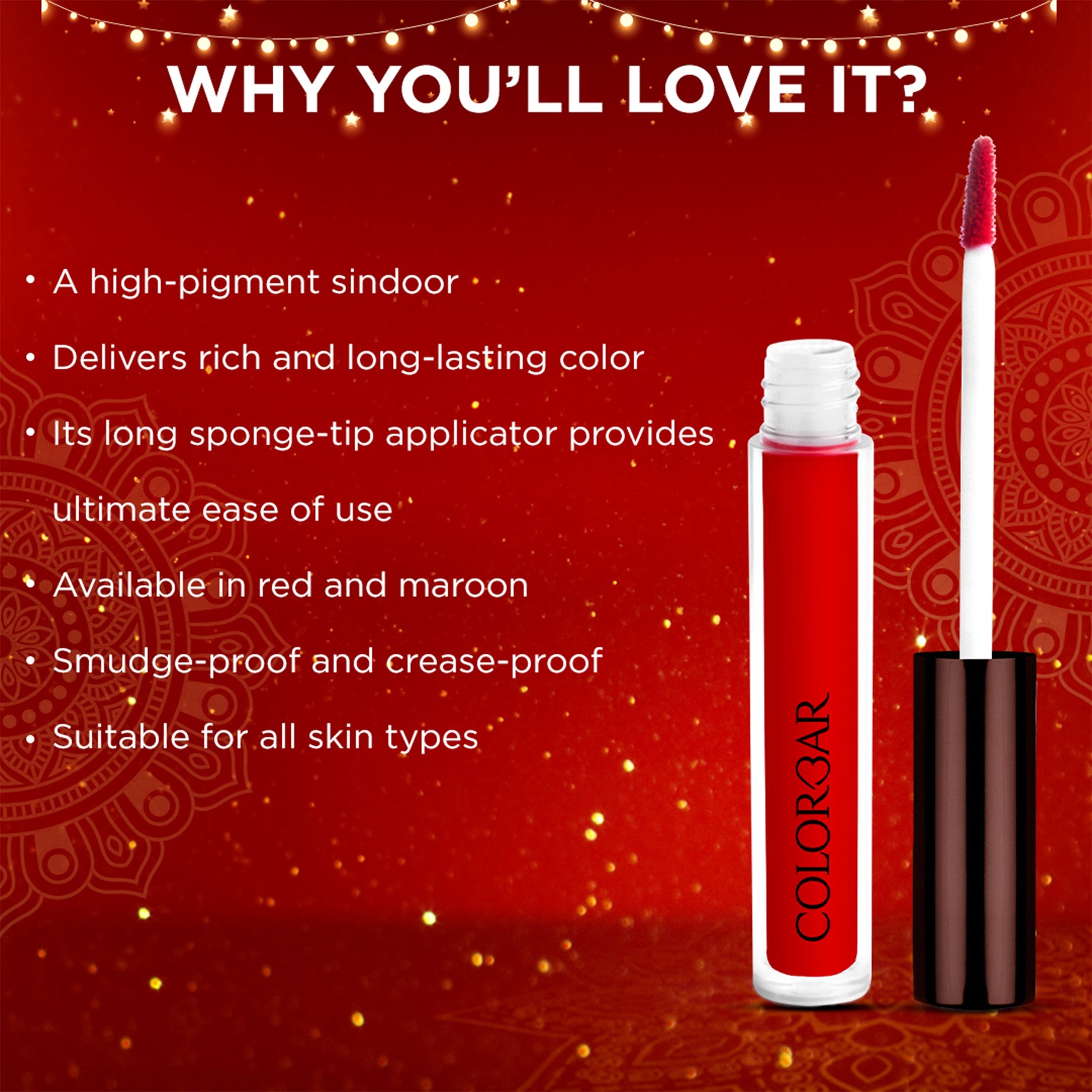Colorbar Sindoor My Red - Swadesiicart