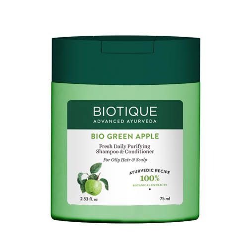 Biotique Bio Green Apple Shampoo & Conditioner - 75 ml